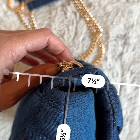 SOLD @ POSH LIVE SHOW - 12/13
Denim shoulder crossbody bag - Picture 9 of 11